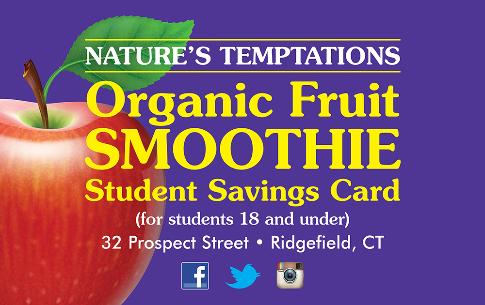 Student Smoothie Card – Temptation